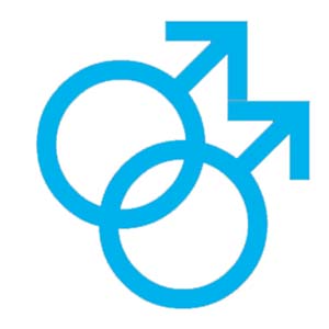 Gay Male/Double Man Symbol