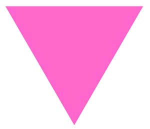 Pink Triangle symbol