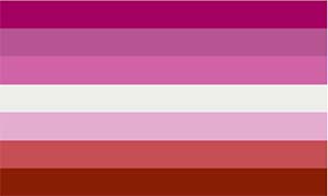 Lesbian Pride flag