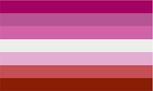 Lesbian Pride flag