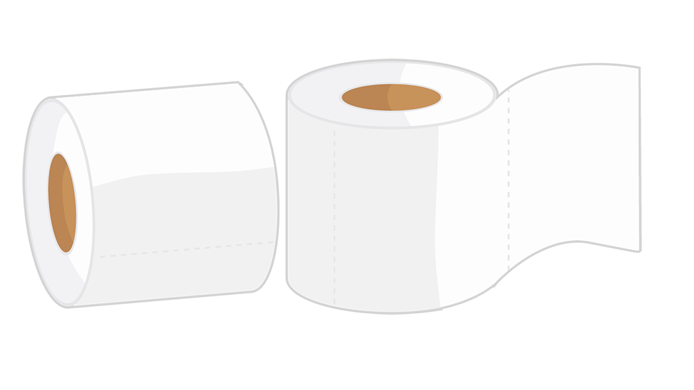 Masturbate with condom toilet paper roll.