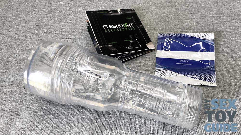 A clear Fleshlight