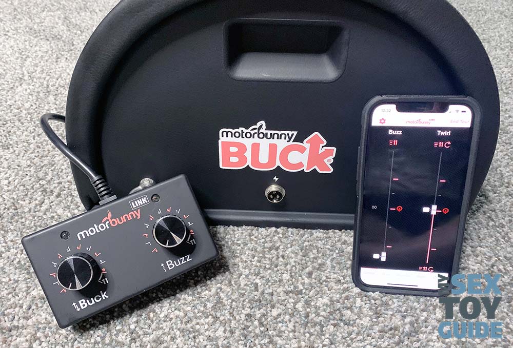 Motorbunny Buck with the app and remote
