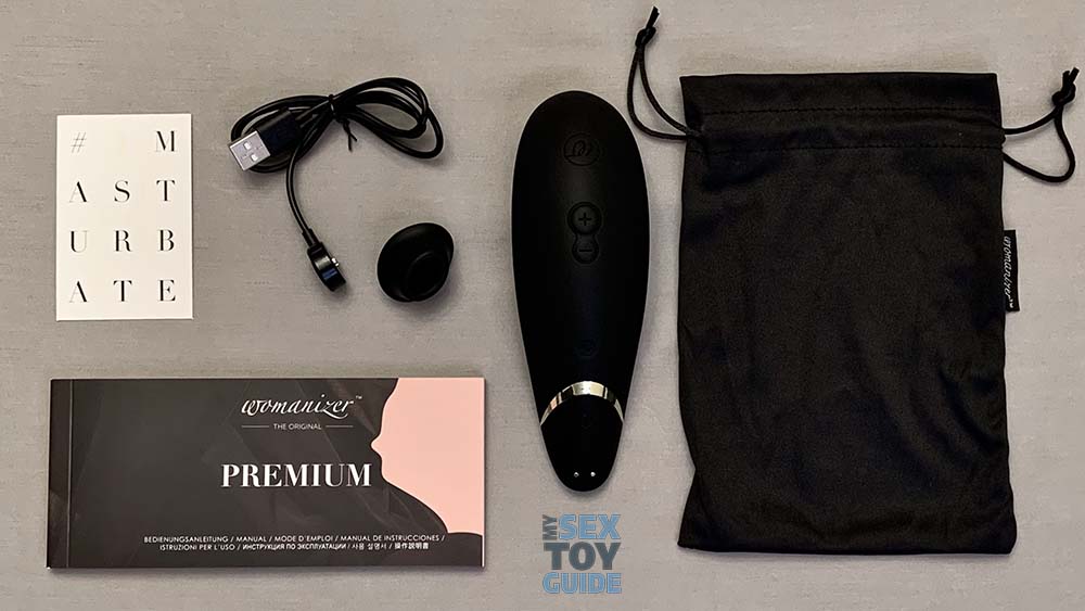Womanizer Premium with all the content from the box