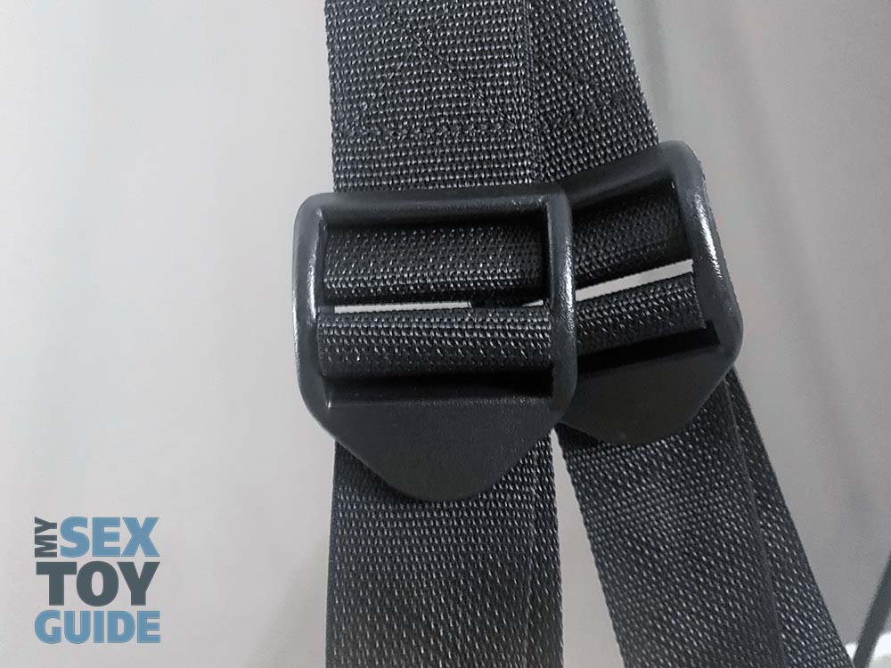 Close-ups of the straps