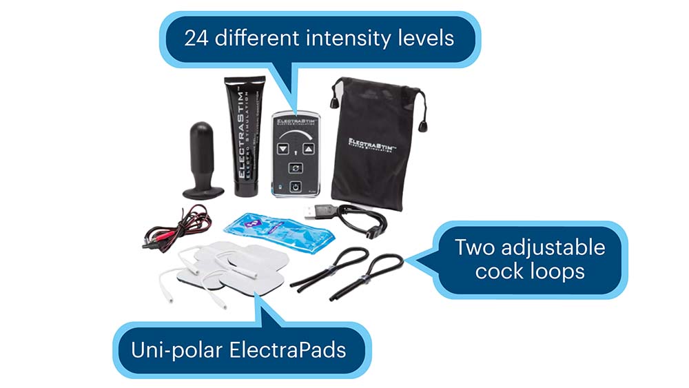 Electrastim EM60-M flick electrosex stimulator multipack set