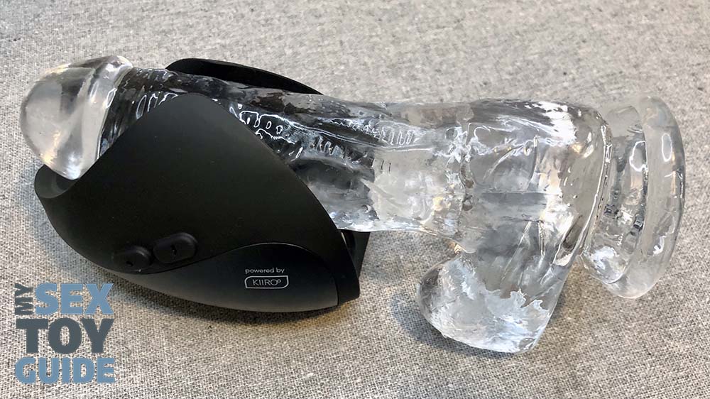 Hot Octopuss Pulse Solo Interactive with a dildo