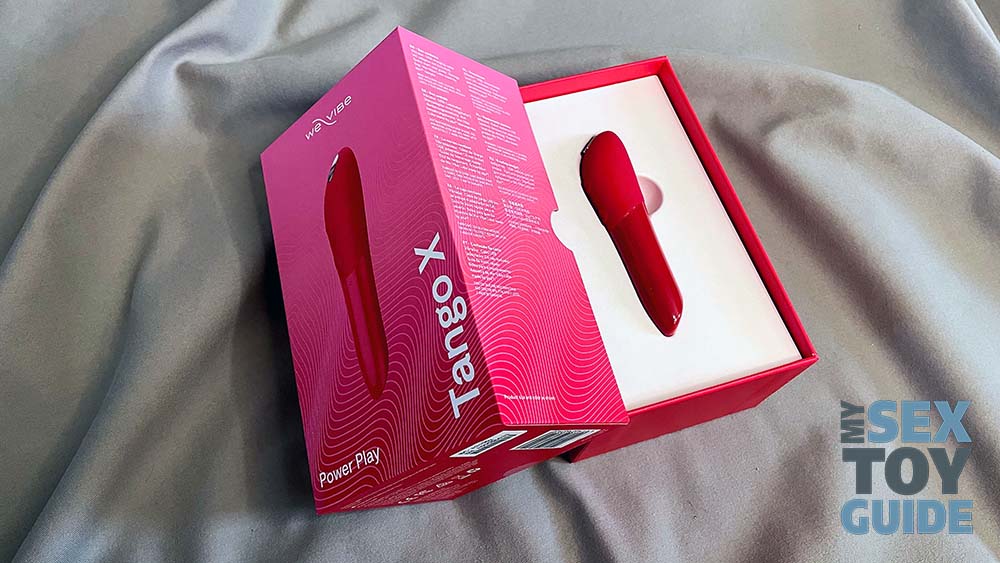 We-Vibe Tango X inside the box