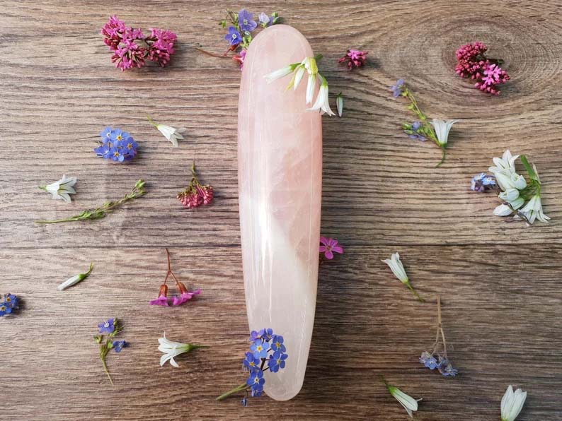 Original Rose Quartz Dildo