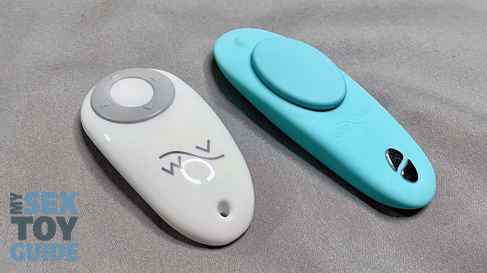 We-Vibe Moxie with the remote control