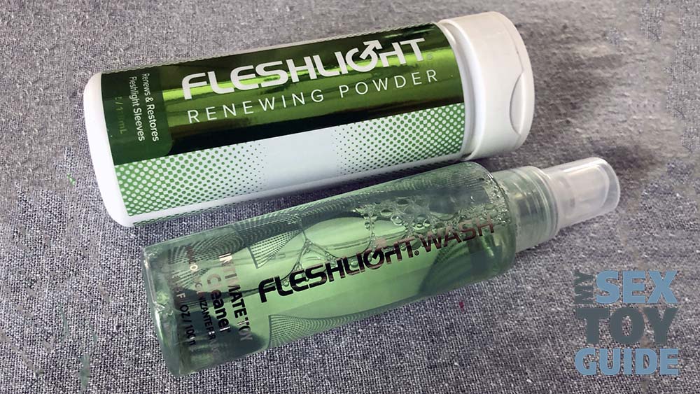 Fleshlight Renewing Powder And FleshWash