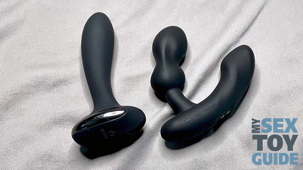 Two prostate massagers