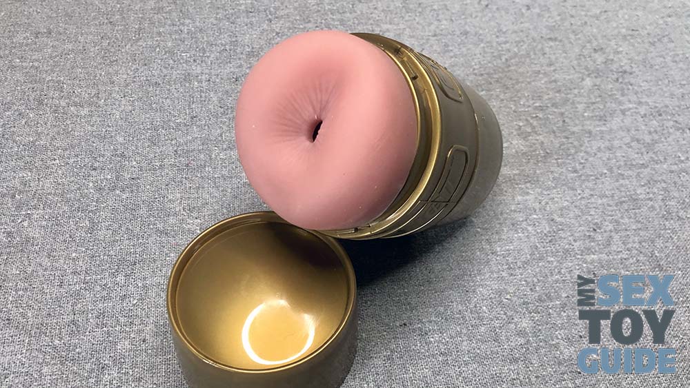 The butt orifice of Fleshlight Quickshot STU