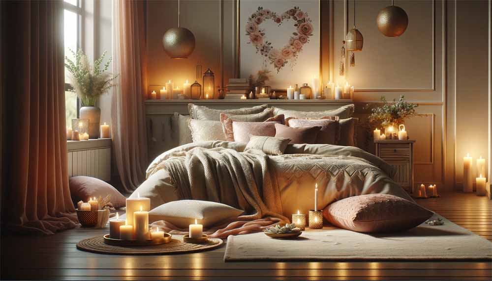 Romantic bedroom