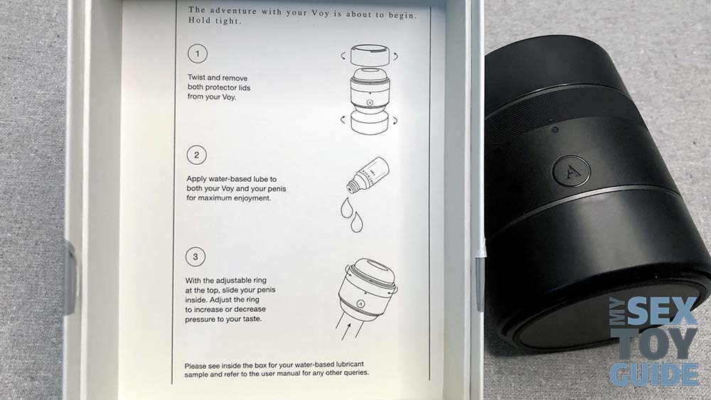 The included user manual and safety instructions