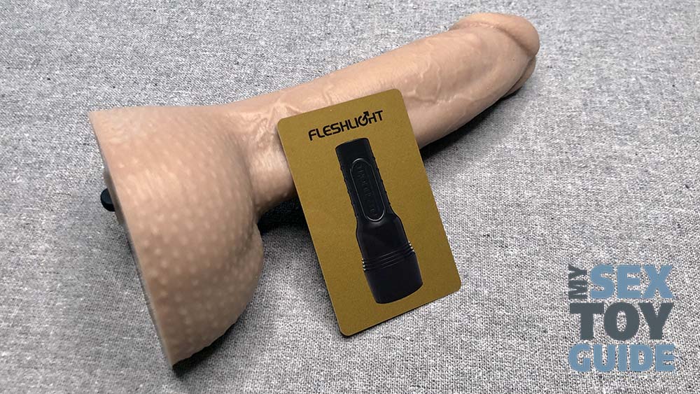 The Fleshlight dildo with the VIP card