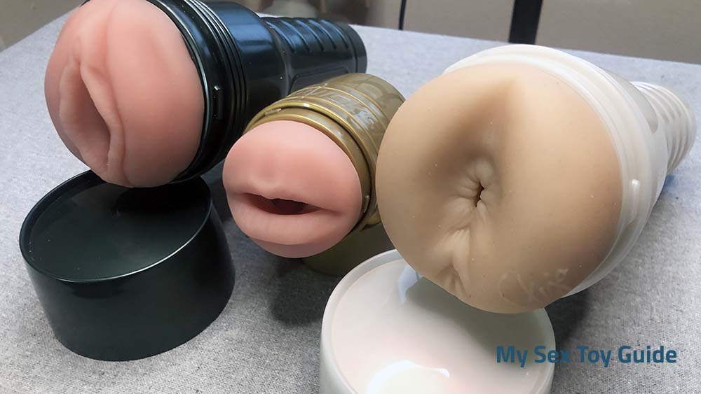A vagina, mouth, and anal Fleshlight