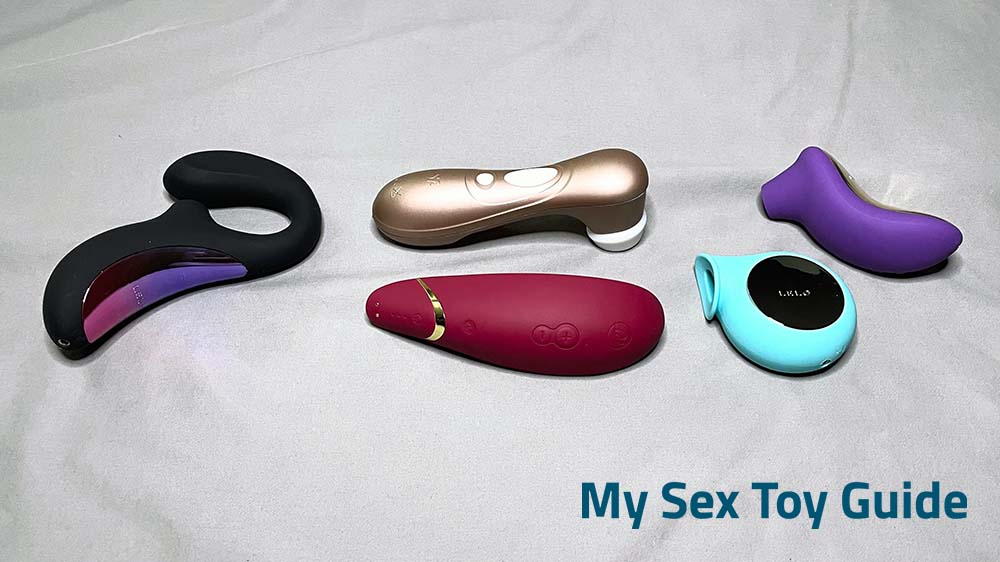 Duo. Satisfyer Pro 2, Womanizer 2, Sila, and Sona