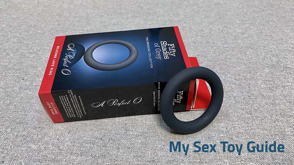 Fifty Shades of Grey A Perfect O Silicone and the box