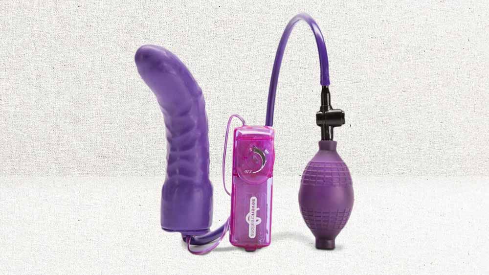 Inflatable Vibrating G-spot Pleaser