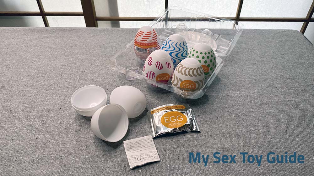 6 pack of Tenga Eggs in my Japanese apartment