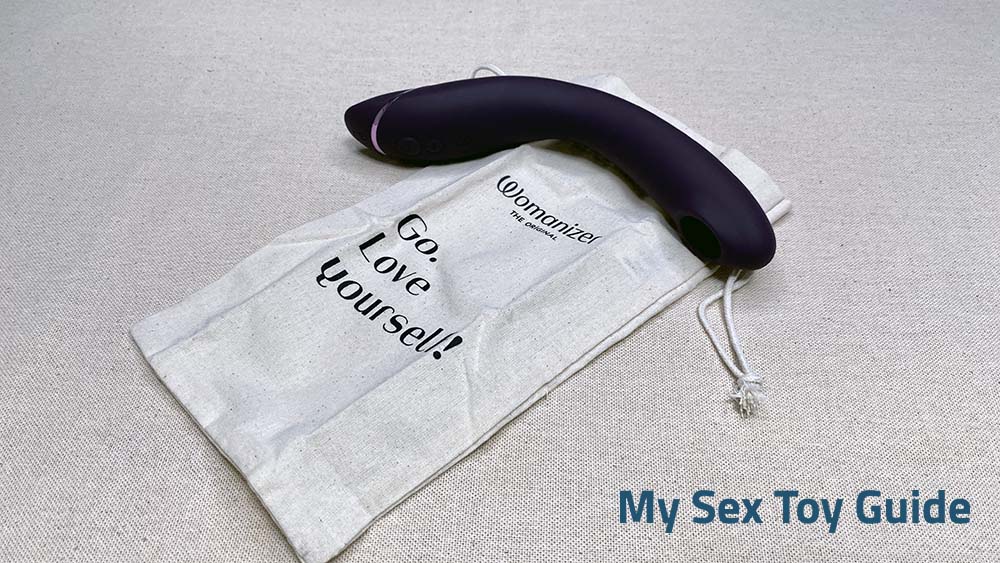 The G-spot sucker and the storage bag
