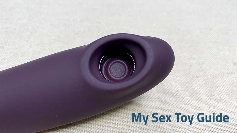 Closeup of the suction head on Womanizer OG