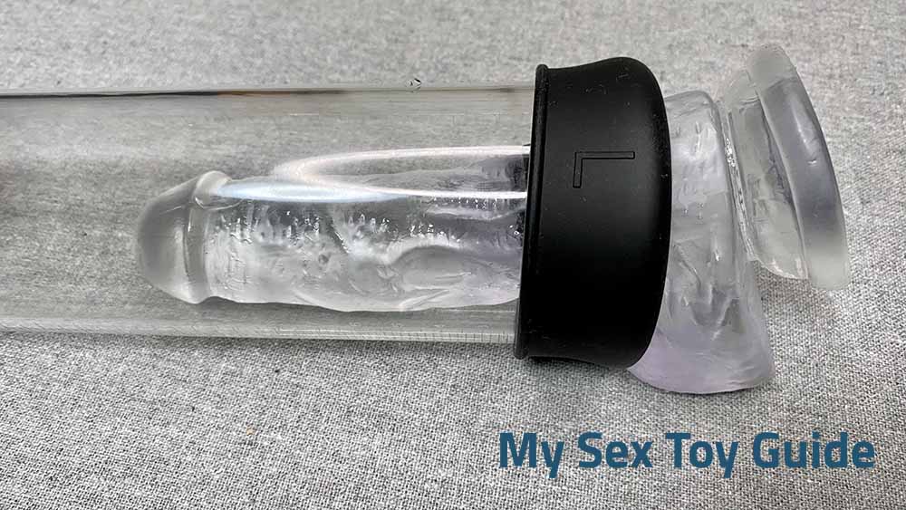 Excelsior used on a dildo