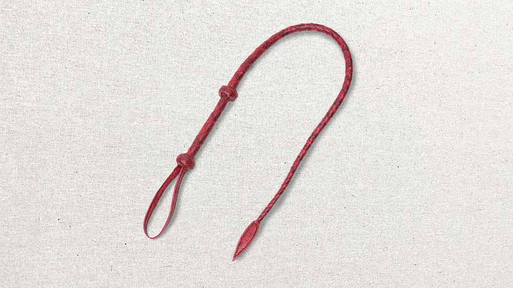 Bondage Boutique Faux Snakeskin Whip