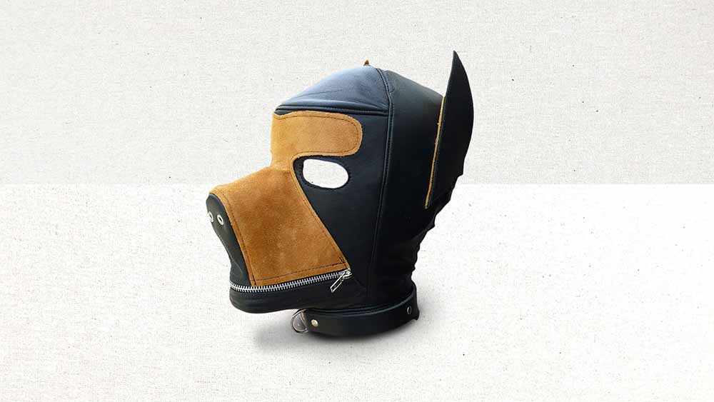 Stockroom’s Two-Toned Dog Face Hood
