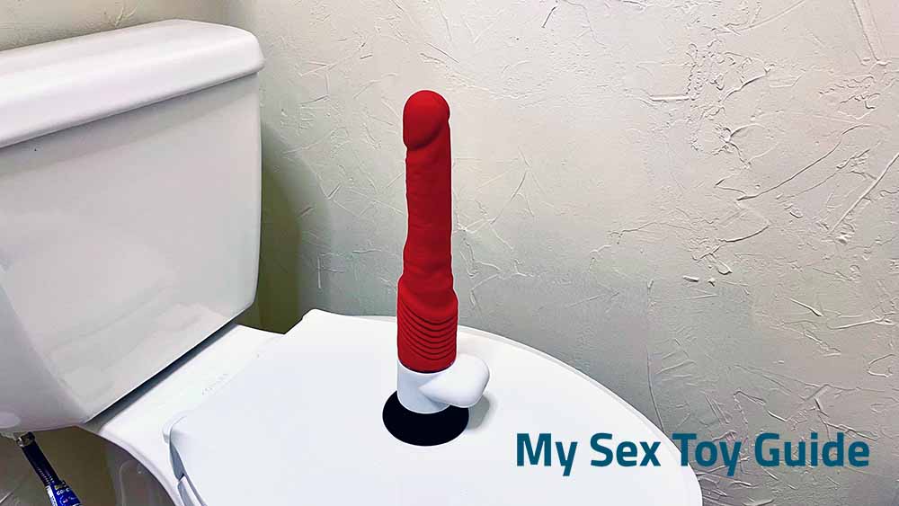 Jackie Velvet Thruster Prime mounted on my toilet sear cover