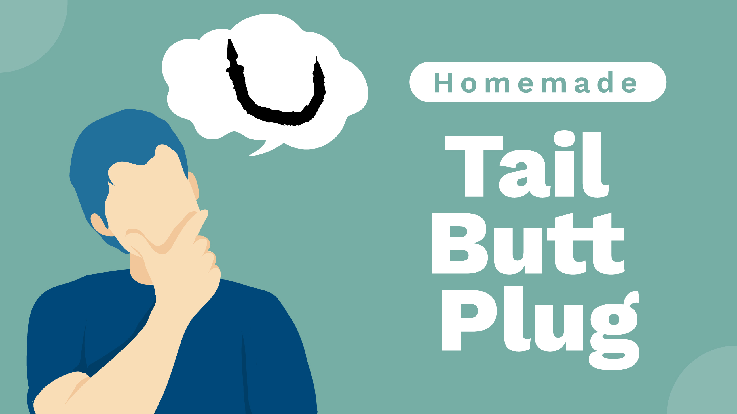 Homemade Tail Butt Plug PRO TIPS from a Sex Toy Tester! picture photo