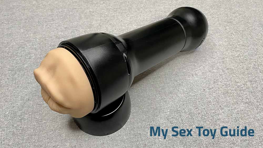 PowerBlow attached to a Feelstar stroker