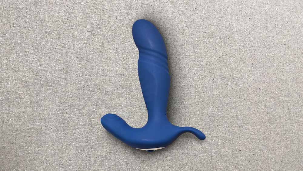 Blue Thrusting Prostate Vibrator