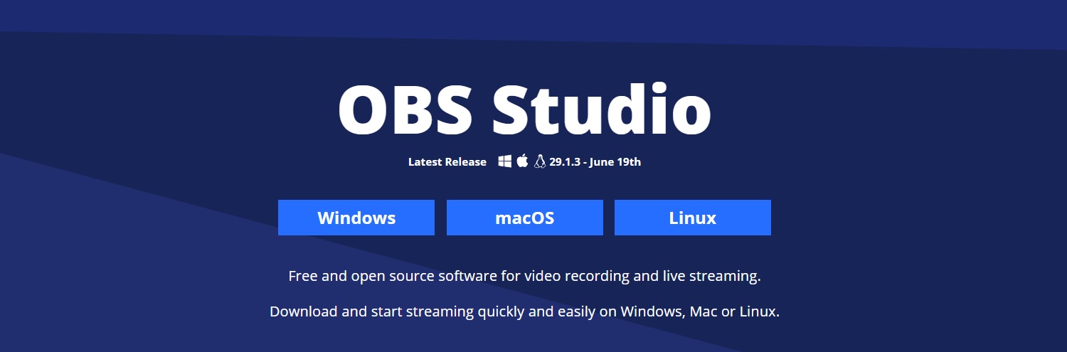 OBS Studio download
