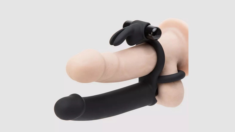 Lovehoney Double Fun Vibrating Rabbit Double Penetration Strap On