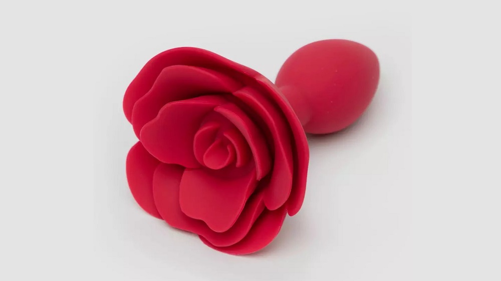 Lovehoney Wild Bloom Silicone Rose Butt Plug