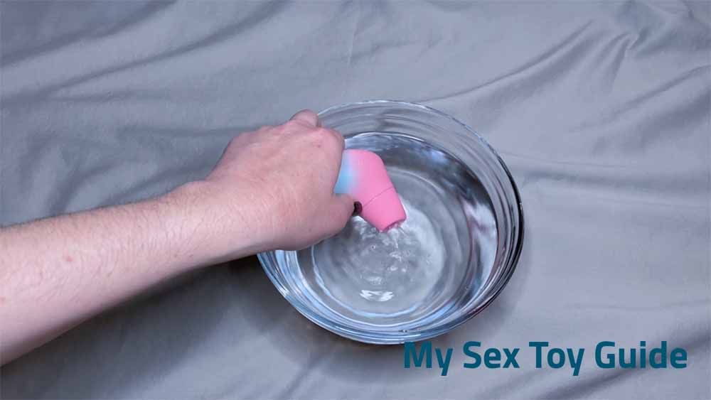 Me testing the power in a bowl of water
