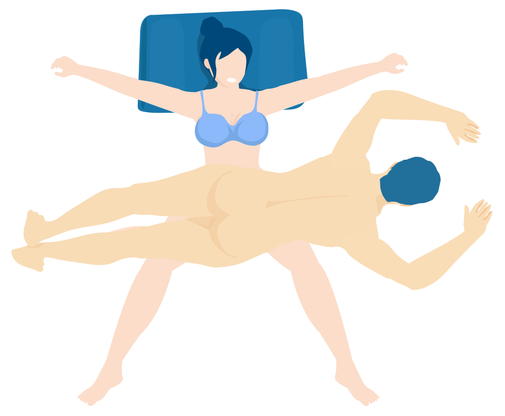Cross booty position