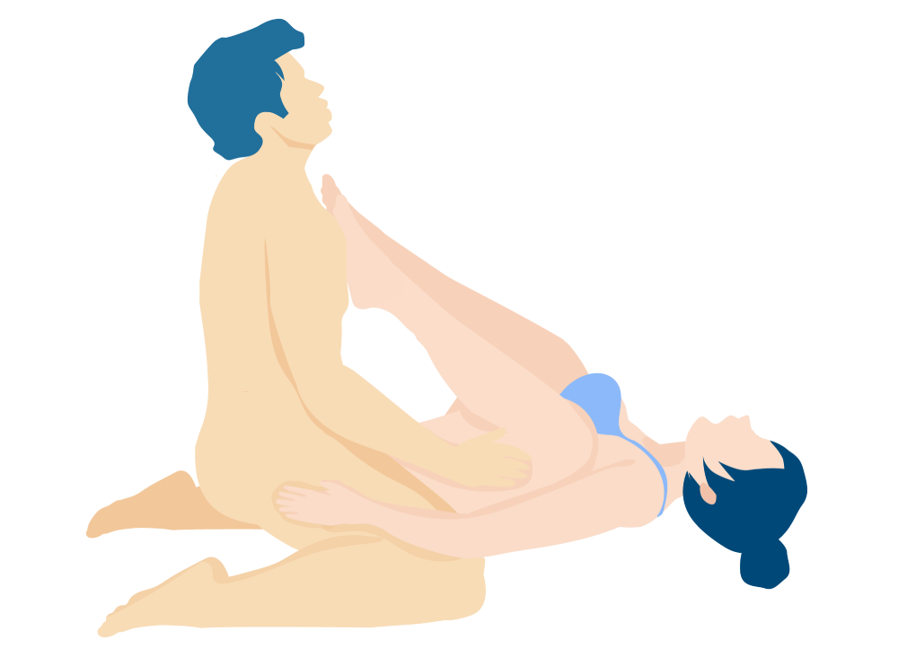 Missionary position with legs on chest
