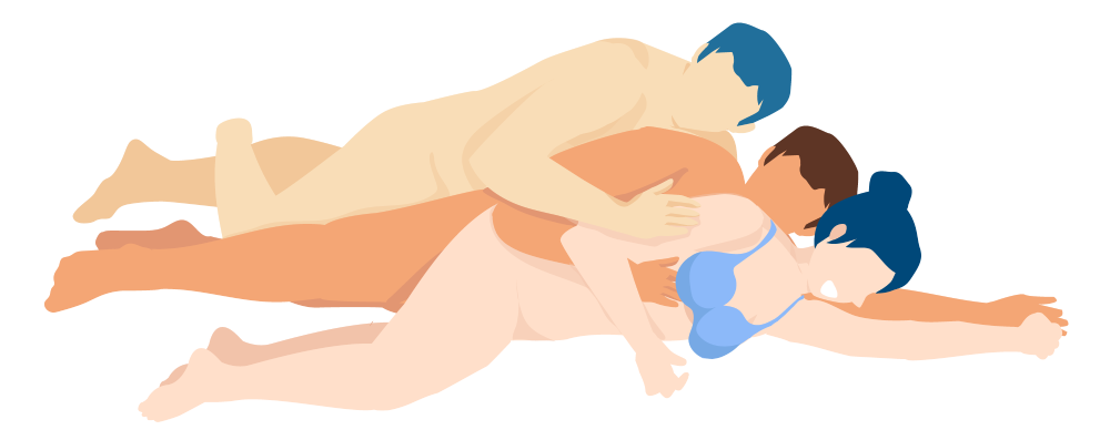 The Train Threesome Sex Position