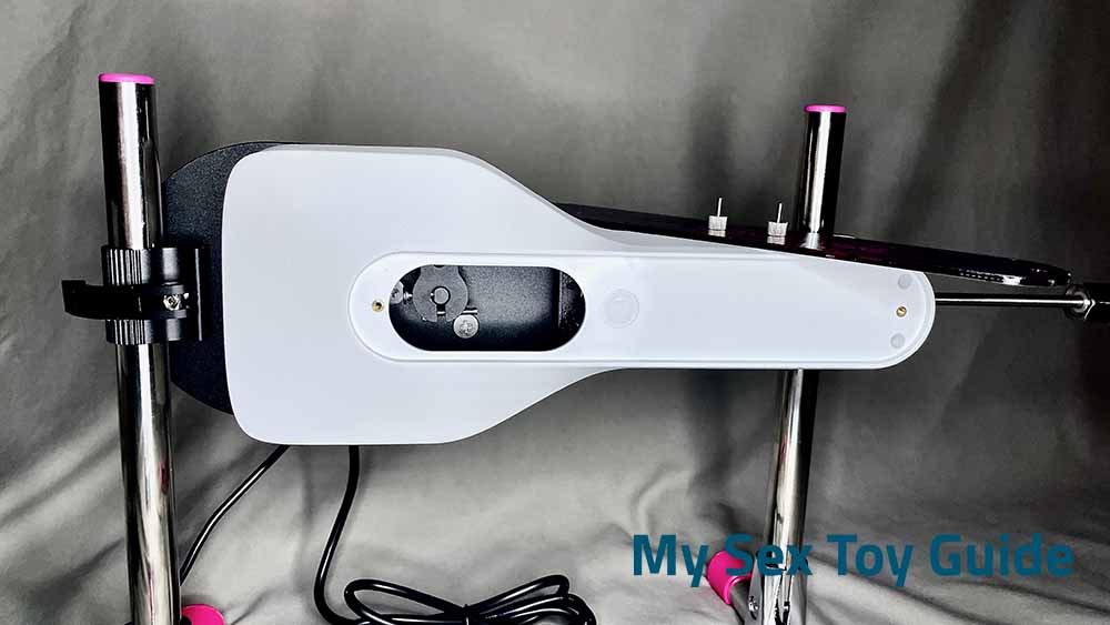 Me assembling the Lovense Mini Sex Machine
