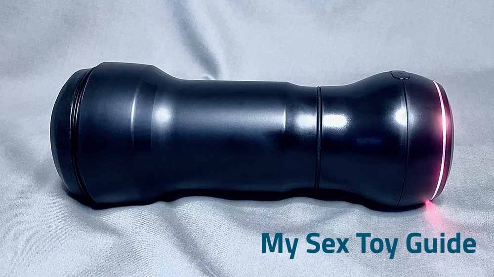 KIIROO Feel Pocket Stroker with the LED lights turned on