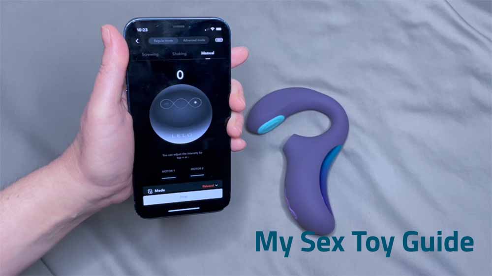 Me using the LELO smartphone app