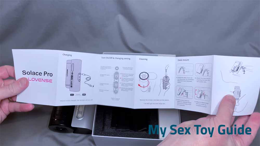 The instruction manual