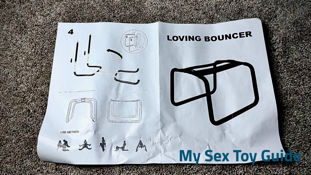The sex positions in the user manual