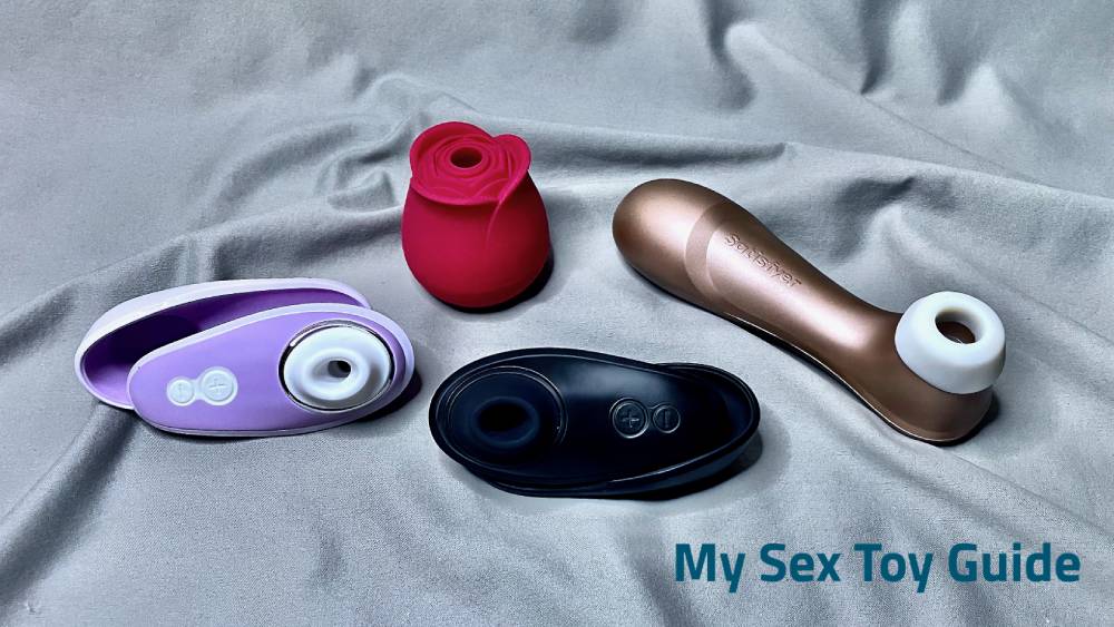 Womanizer Liberty 2 with some of the other clit suckers I tested