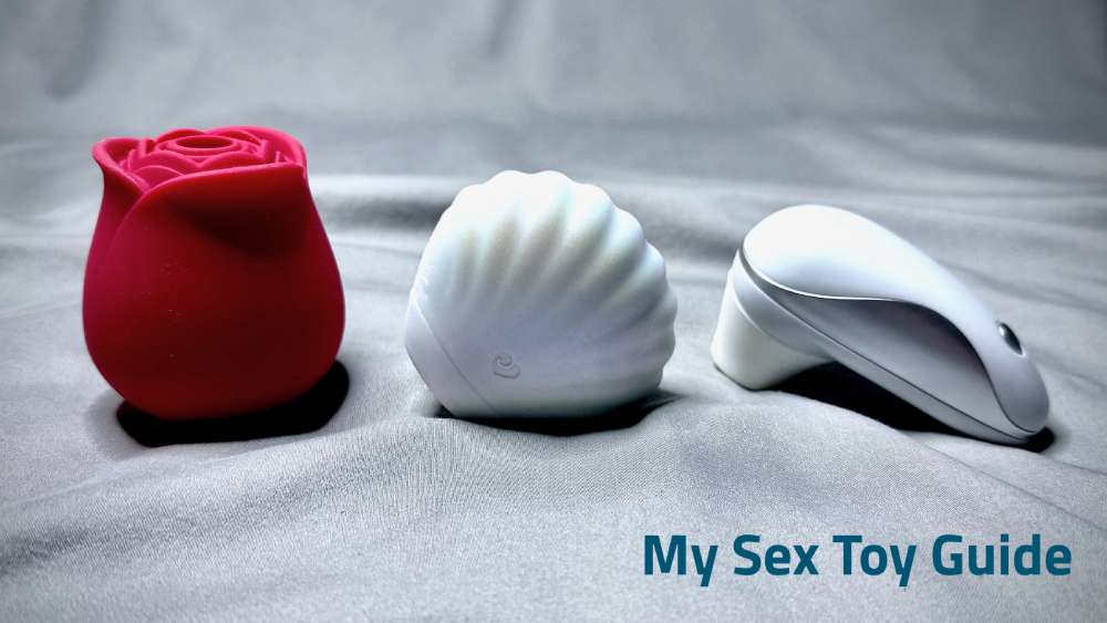 Lovehoney Venus Glow next to some of my my other clit suckers