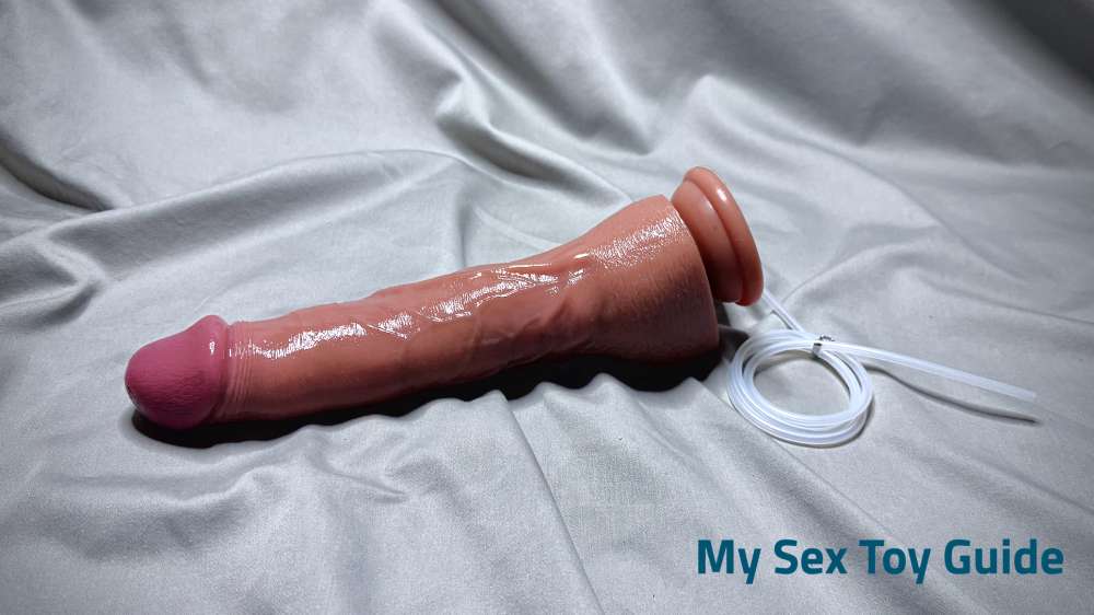 Dual Density Squirting Dildo