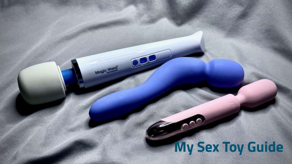 Kiiroo ProWand next to Dame Com and Magic Wand